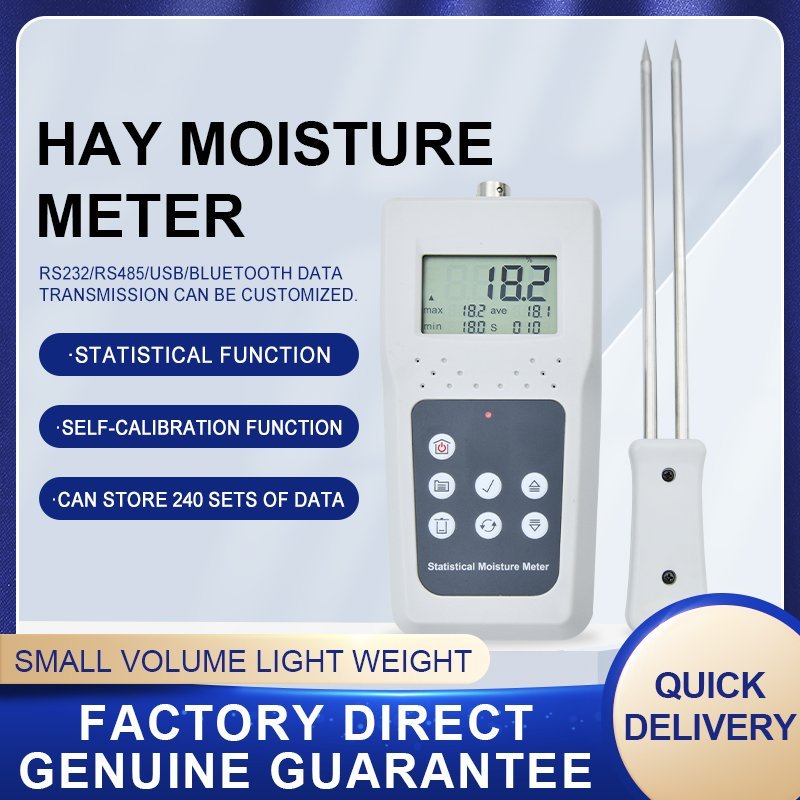 Hay & Straw Bale Moisture Meter with Memory, Deep Probe – KMS680H-D - Image 2