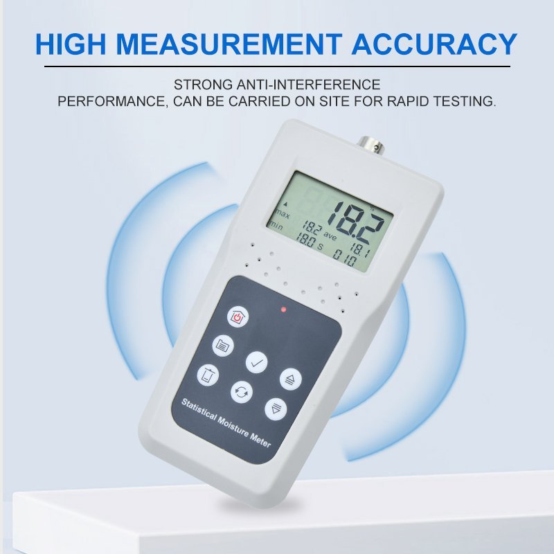 Hay & Straw Bale Moisture Meter with Memory, Deep Probe – KMS680H-D - Image 4