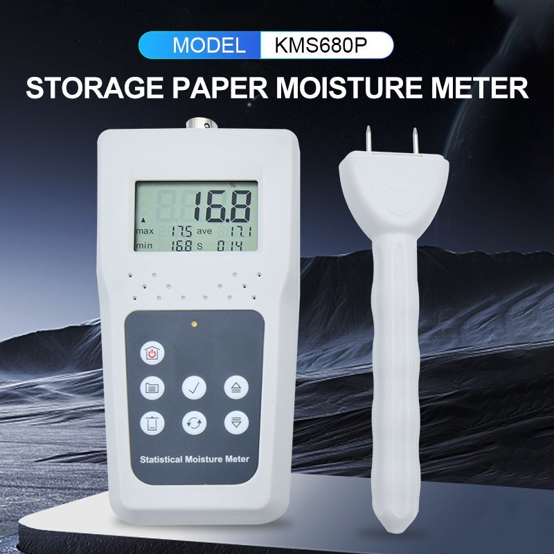Paper Moisture Meter with Memory – KMS680P - Image 2