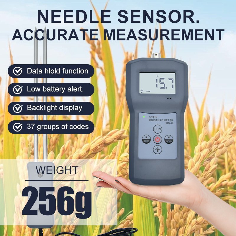 Grain Moisture Meter with 36 Crop Codes – MS-G - Image 2