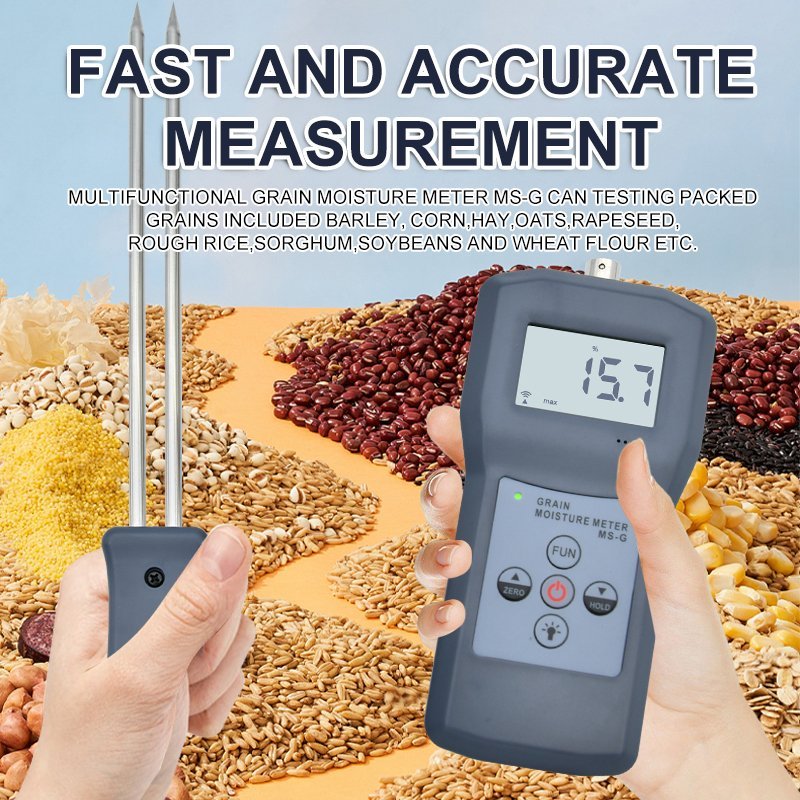 Grain Moisture Meter with 36 Crop Codes – MS-G - Image 3
