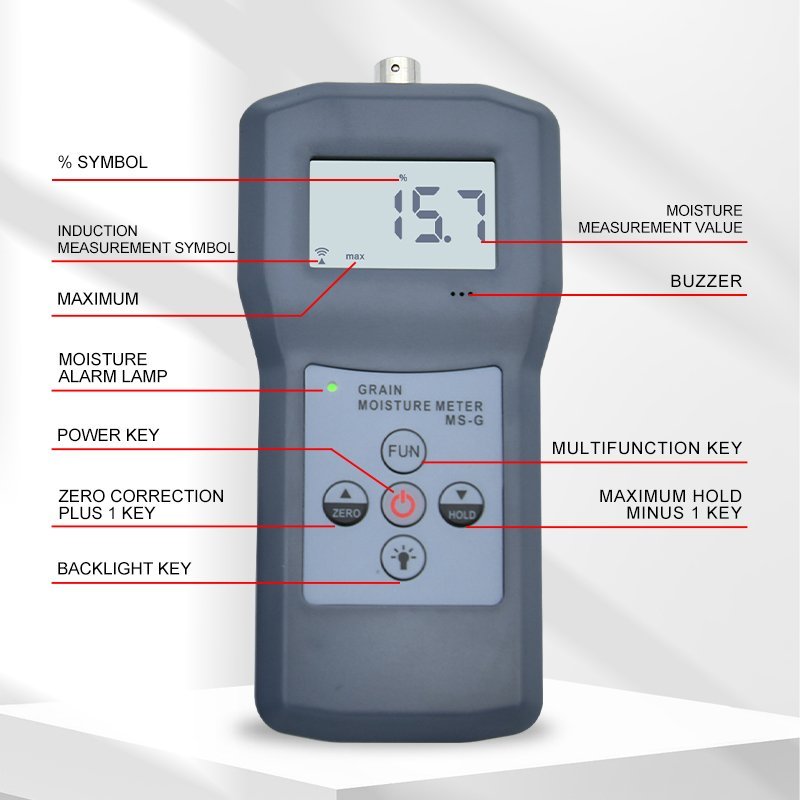 Grain Moisture Meter with 36 Crop Codes – MS-G - Image 4