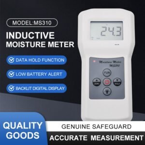 Inductive Moisture Meter, 20 Material Codes – MS310