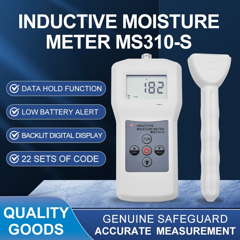 Inductive Moisture Meter with Split Probe – MS310-S