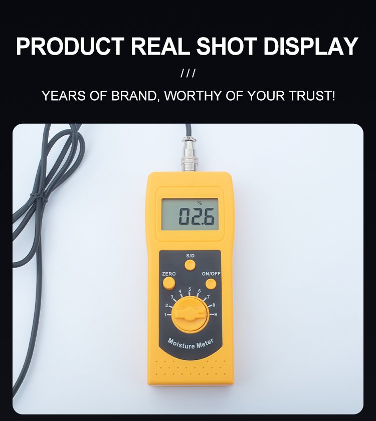 High Frequency Moisture Meter for Soil & Powder Materials – DM400 – detailed specification image
