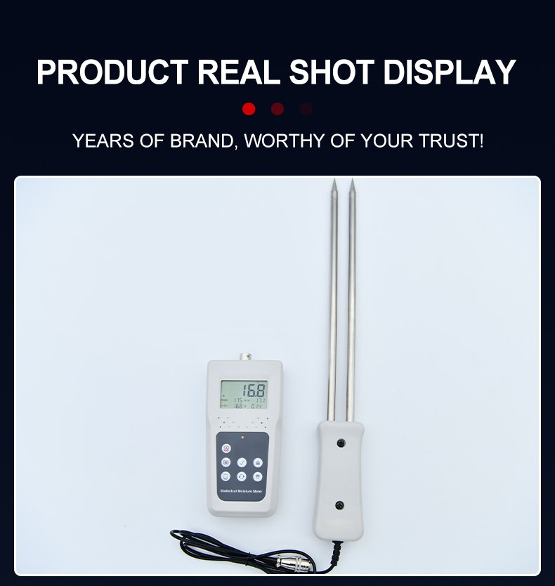 Cotton & Textile Moisture Meter with Memory – KMS680C Cotton & Textile Moisture Meter with Memory – KMS680C – detailed specification image