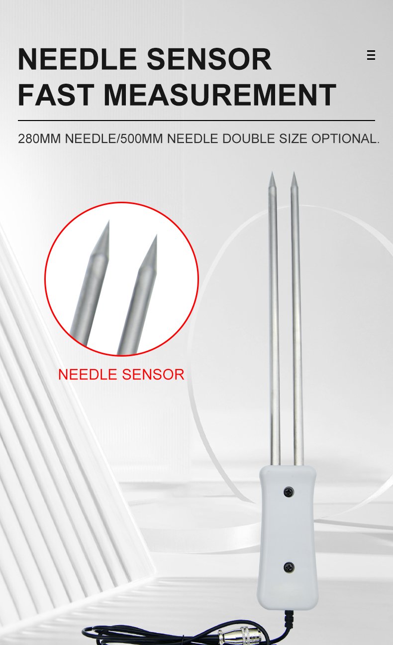 Grain Moisture Meter with Memory Storage – KMS680G – detailed specification image