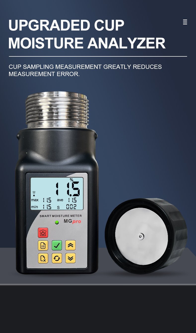 Smart Storage Grain Moisture Meter – MG-Pro – detailed specification image
