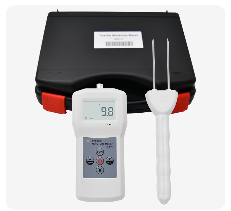 Textile Moisture Meter for Garment & Wool – MS-C Textile Moisture Meter for Garment & Wool – MS-C – detailed specification image