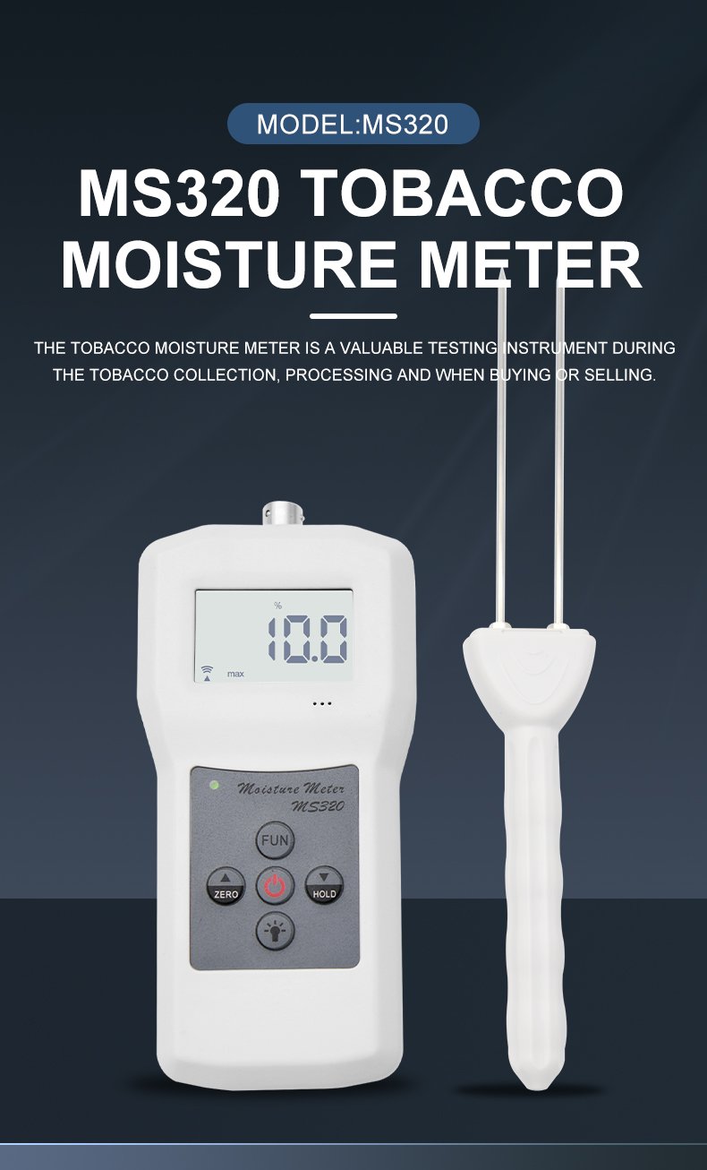 Tobacco Leaf Moisture Meter – MS320 Tobacco Leaf Moisture Meter – MS320 – detailed specification image