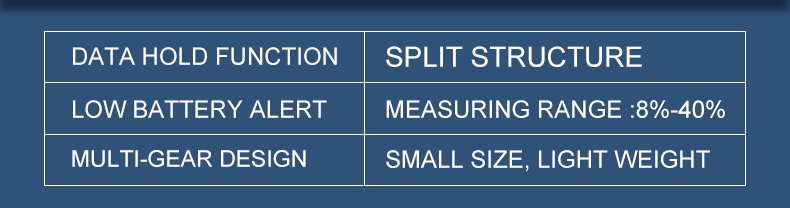 Tobacco Leaf Moisture Meter – MS320 Tobacco Leaf Moisture Meter – MS320 – detailed specification image