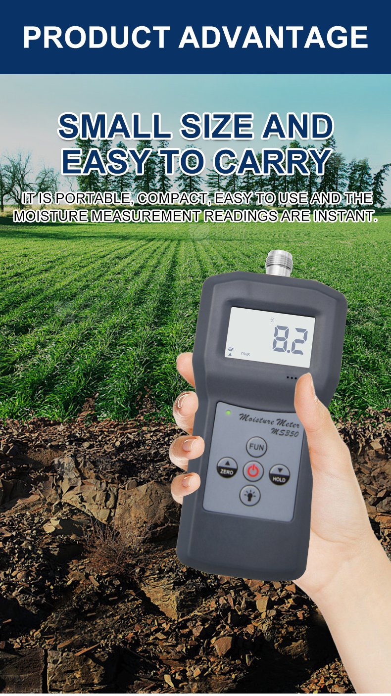 High Frequency Moisture Meter for Soil & Sand – MS350 High Frequency Moisture Meter for Soil & Sand – MS350 – detailed specification image