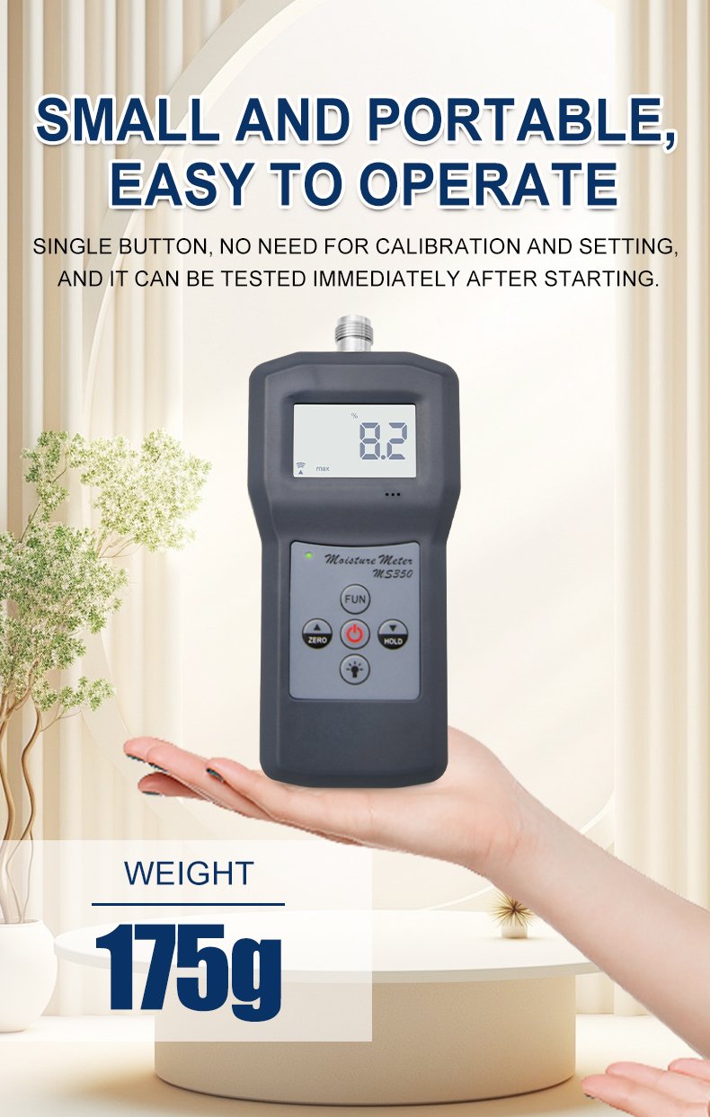 High Frequency Moisture Meter for Soil & Sand – MS350 High Frequency Moisture Meter for Soil & Sand – MS350 – detailed specification image