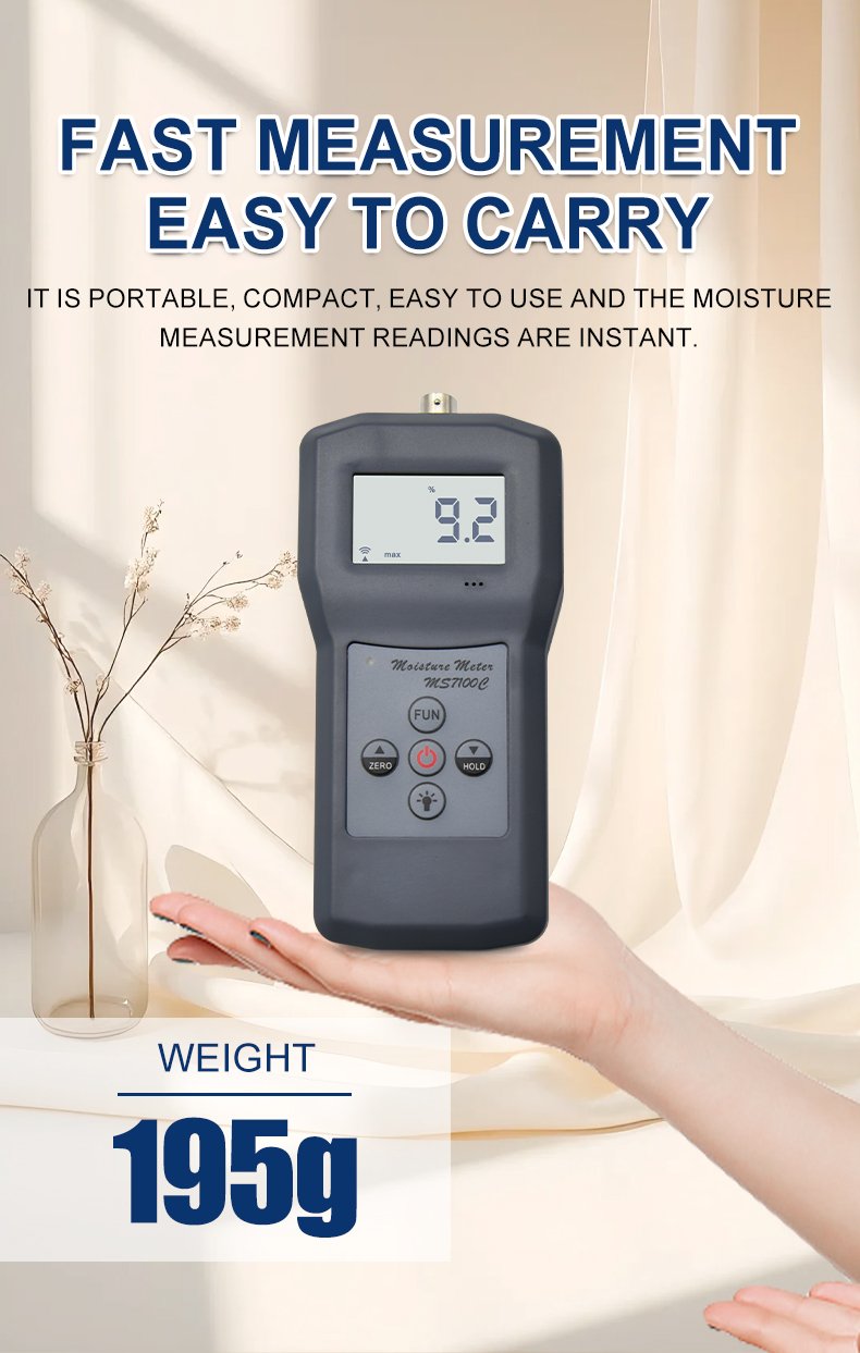 Cotton Bale Moisture Meter – MS7100C Cotton Bale Moisture Meter – MS7100C – detailed specification image
