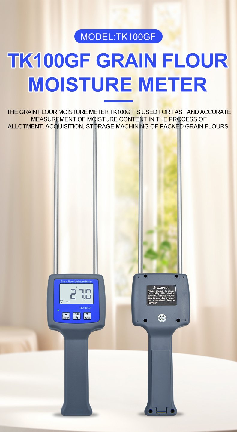 Grain Flour Moisture Meter – TK100GF – detailed specification image