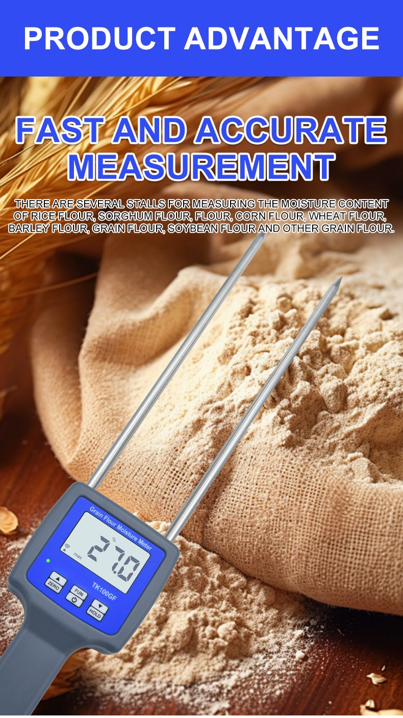 Grain Flour Moisture Meter – TK100GF – detailed specification image