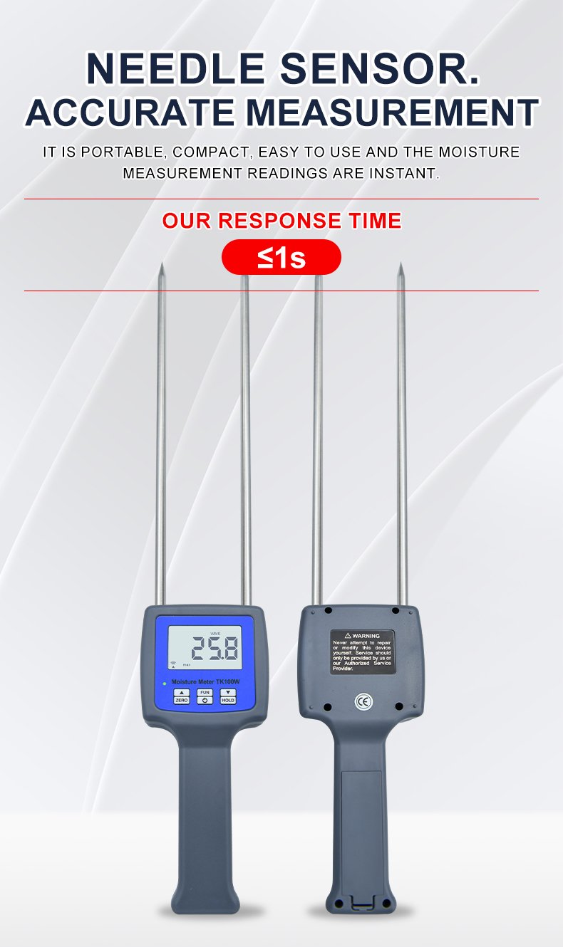 Sawdust & Wood Moisture Meter – TK100W – detailed specification image