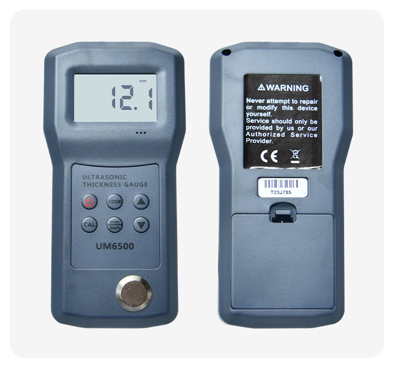 Ultrasonic Thickness Gauge, 1–200mm Range – UM6500 – detailed specification image