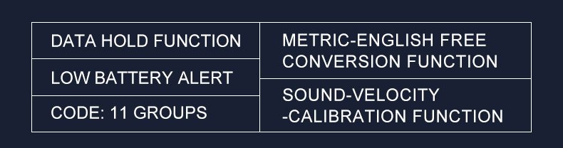 Ultrasonic Thickness Gauge, 1–280mm Range – UM6700 – detailed specification image