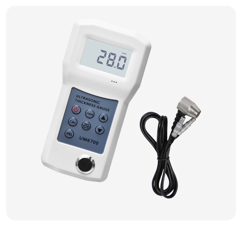 Ultrasonic Thickness Gauge, 1–280mm Range – UM6700 – detailed specification image
