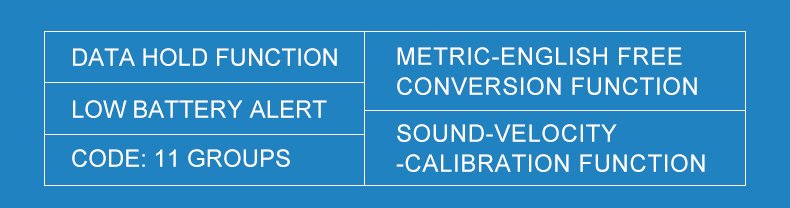 Ultrasonic Thickness Gauge, 0.01mm Precision – UM6800 – detailed specification image