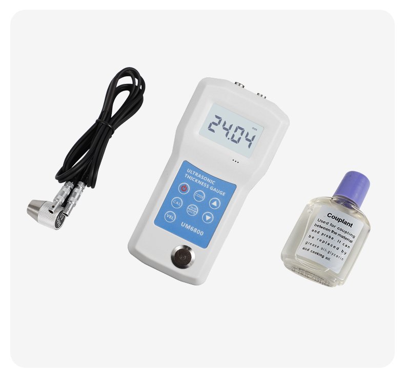 Ultrasonic Thickness Gauge, 0.01mm Precision – UM6800 – detailed specification image