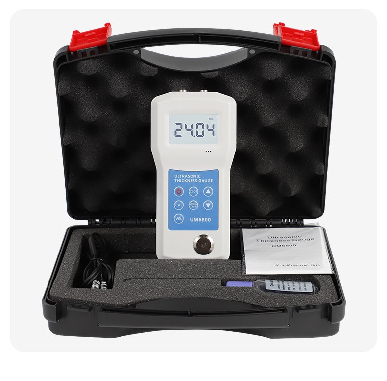 Ultrasonic Thickness Gauge, 0.01mm Precision – UM6800 – detailed specification image