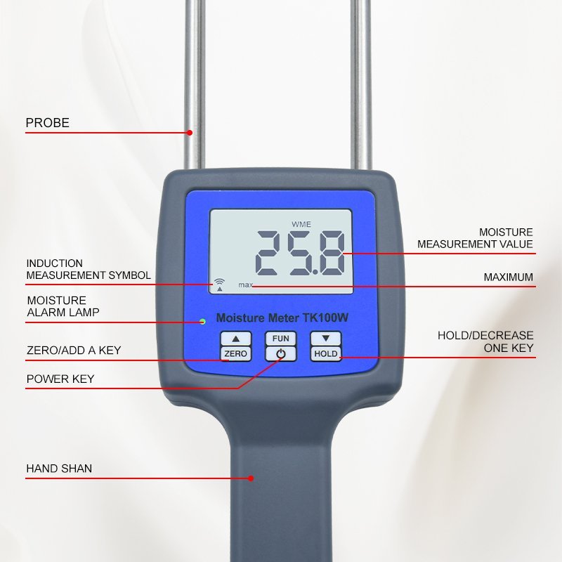 Sawdust & Wood Moisture Meter – TK100W - Image 4